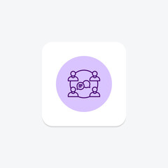 Contact Group pentaglow, vector, pixel perfect, illustrator file