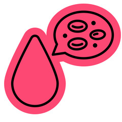 erythrocytes hypertonic icon