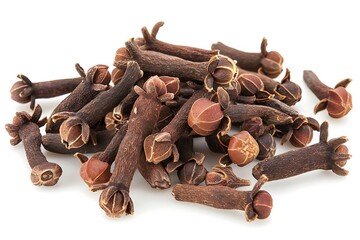 Fototapeta premium Cloves isolated on white background