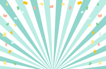 集中線・サンバースト背景ベクターイラスト素材