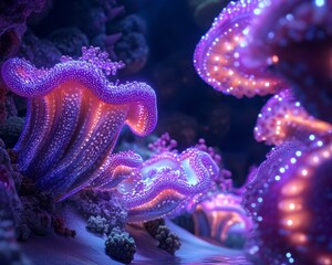 Obraz premium Colorful Underwater Scene