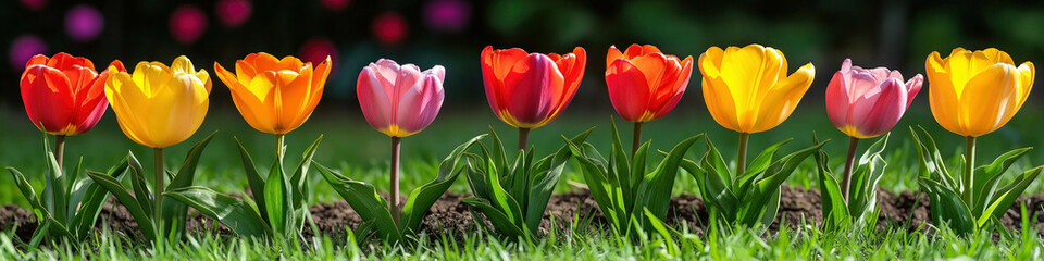 Fototapeta premium Springtime Banner
