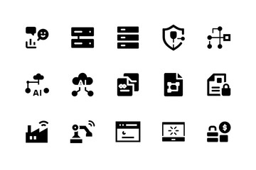 High-resolution AI icons for digital use
