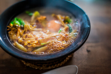 味噌煮込みうどん 