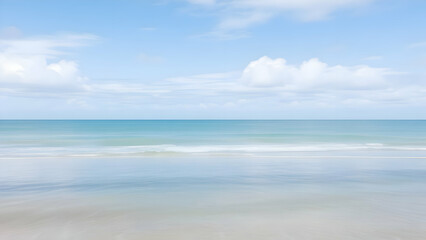 Obraz premium Ocean Breeze – A mix of pale turquoise and sky blue, evoking the fresh sea air