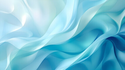 Obraz premium Ocean Breeze – A mix of pale turquoise and sky blue, evoking the fresh sea air