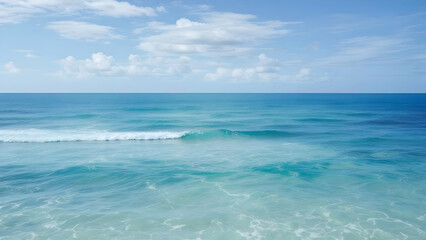 Obraz premium Ocean Breeze – A mix of pale turquoise and sky blue, evoking the fresh sea air