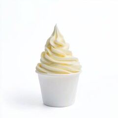 Delightful Cup of Whipped Cream Topped Beverage with a Rich Creamy Texture and Soft Whip Enhancing the Visual Appeal of a Cozy Atmosphere