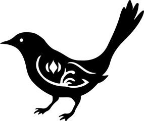 vector illustration of a bird
