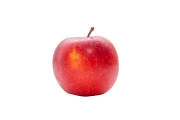 Isolated red apple on a white background