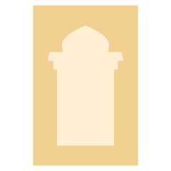 Gold Square Mosque Window