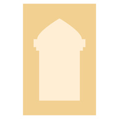 Gold Square Mosque Window