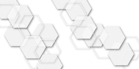  hexagon concept design abstract technology background.Hexagonal abstract background.Abstract background hexagons Vector banner design.