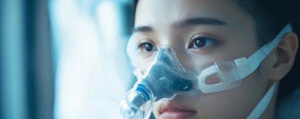 Sleep Apnea Oxygen Mask Equipment, 