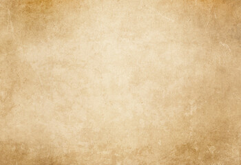 Beige grunge old paper texture for background design.