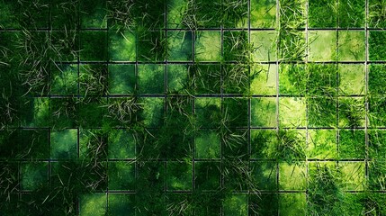 Fototapeta premium Surface of solar photo voltaic panels system