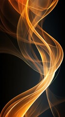 Abstract fluid art painting background in alcohol ink technique, mixture of vivid yellow black and gold paints. Imitation of marble agate slice texture.