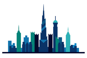 Fototapeta premium chicago skyline