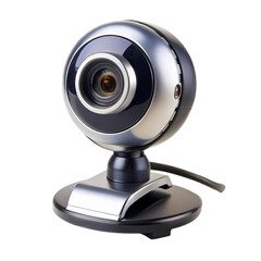 Fototapeta premium Webcam isolated on transparent background