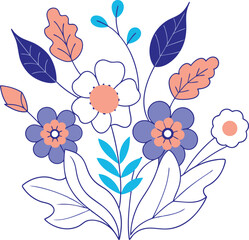 Flower vector illustration and art 16
