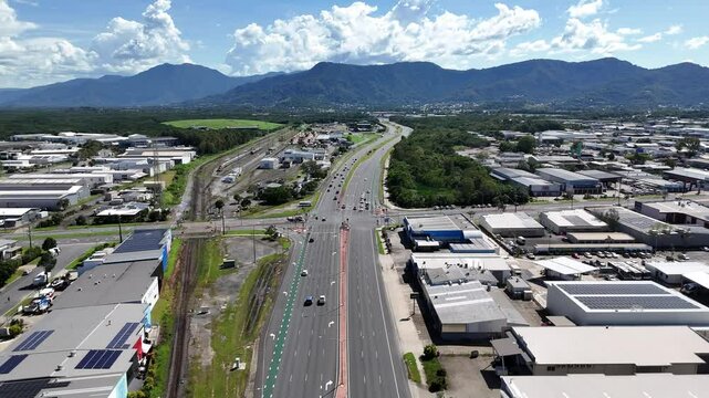 Bruce highway in Cairns in the suburb of Portsmith