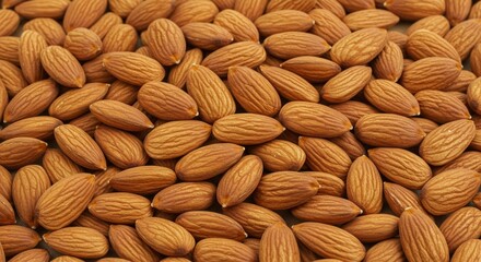 Fototapeta premium Full frame of almonds