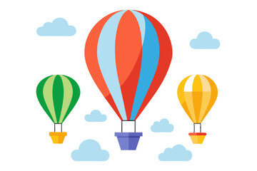 hot air balloons