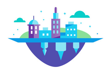 Obraz premium taj mahal vector illustration