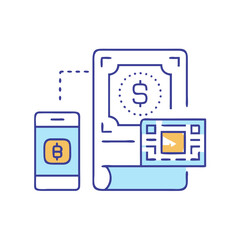 qr code and payment icon, qr code and payment vector illustration-simple illustration of qr code and payment, perfect for qr code and payment logos and icons