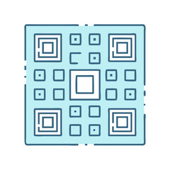 qr code generic icon, qr code generic vector illustration-simple illustration of qr code generic, perfect for qr code generic logos and icons