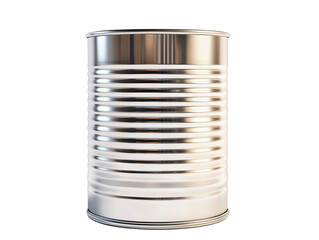 tin can isolated on white