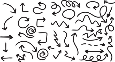 Arrow collection, Hand drawn arrows, Arrow, Graffiti, Curve arrows