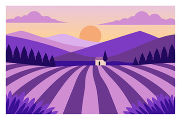 vector illustration of landscape