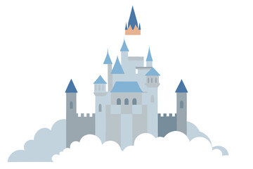 Fototapeta premium castle in the sky
