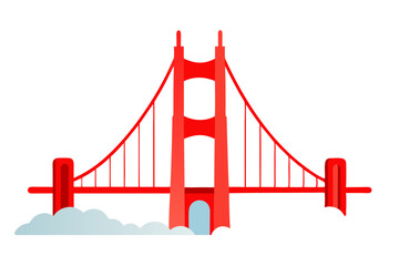 Obraz premium golden gate bridge in lisbon