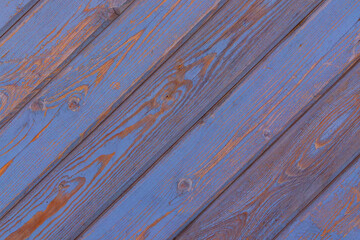 Obraz premium Plank blue wood background as texture