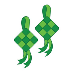 Ketupat Illustration