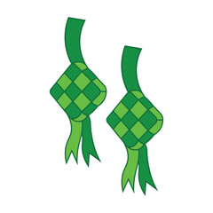 Ketupat Illustration