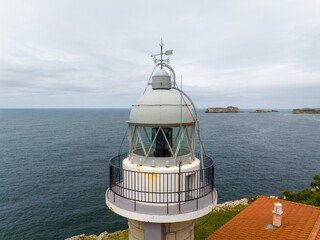 Faro de Punta del Torco de Afuera en Suances, Cantabria