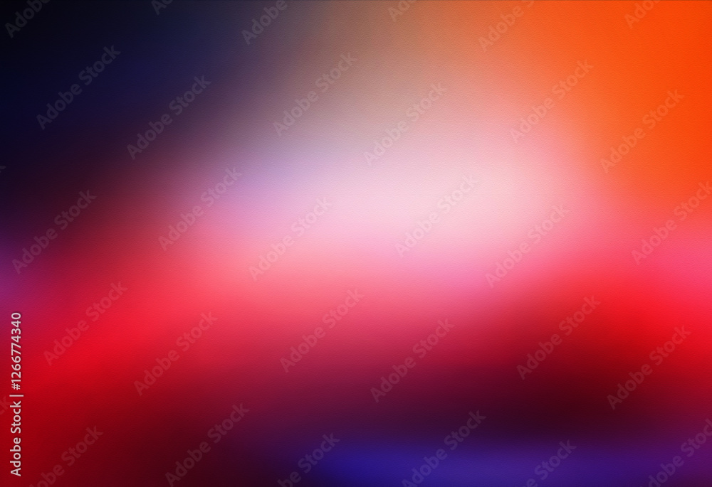 Leinwandbilder a grainy background with a smooth texture and vibrant color gradient. hues of red, orange, purple, a