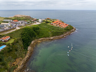 Faro de Punta del Torco de Afuera en Suances, Cantabria