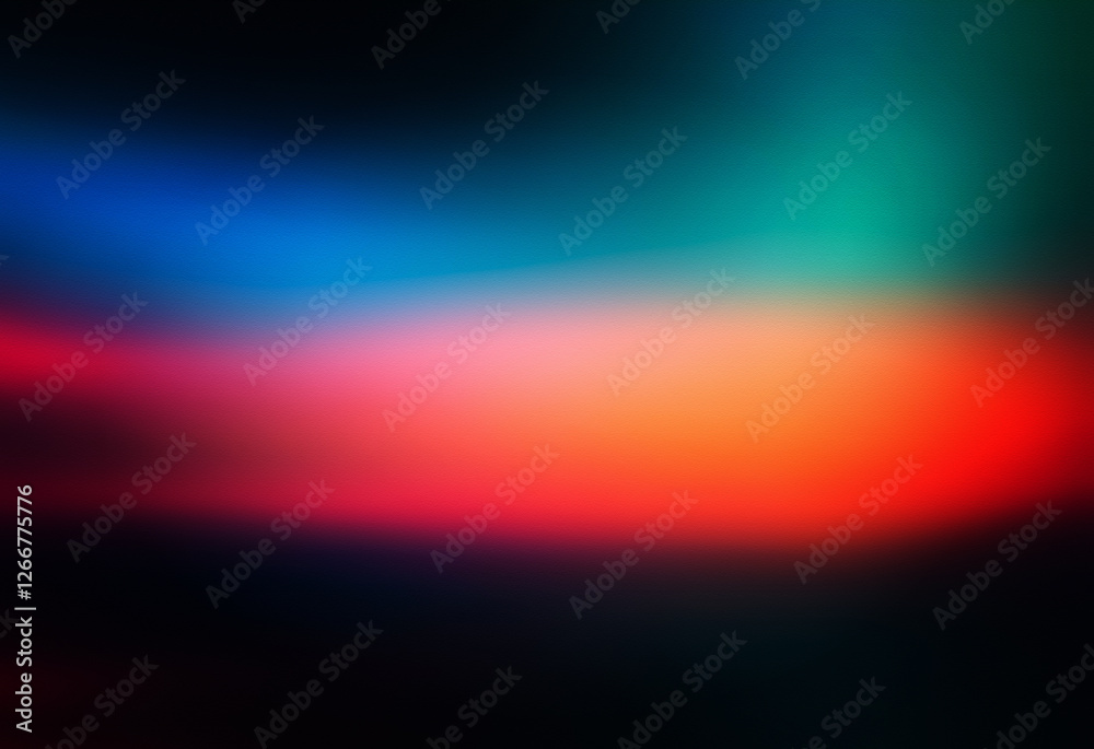 Fototapete a grainy texture gradient background featuring a smooth transition of colors from dark blue and gree