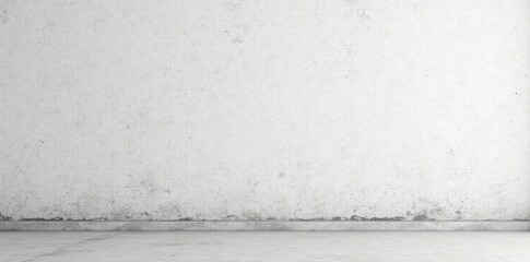 Naklejka premium Close-up view of aged white concrete wall Ideal for product display , texture, photo, retro