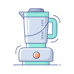 blender icon, blender vector illustration-simple illustration of blender, perfect for blender logos and icons