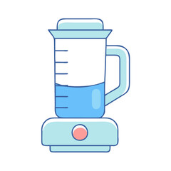 blender jar icon, blender jar vector illustration-simple illustration of blender jar, perfect for blender jar logos and icons