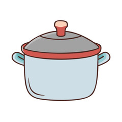 cooking pot icon, cooking pot vector illustration-simple illustration of cooking pot, perfect for cooking pot logos and icons