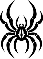 Spider vector simple design