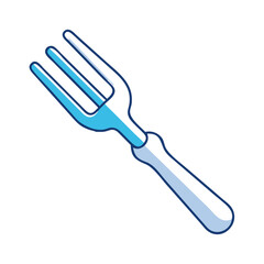 fork icon, fork vector illustration-simple illustration of fork, perfect for fork logos and icons