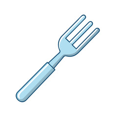 fork icon, fork vector illustration-simple illustration of fork, perfect for fork logos and icons