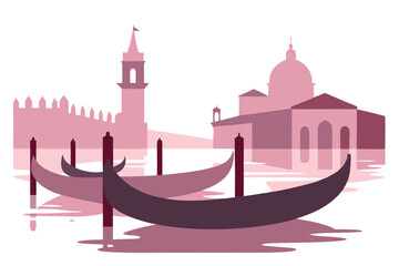 gondolas in venice